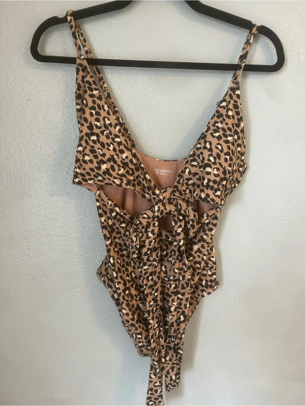 Aerie leopard one piece swimsuit